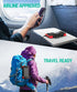 BLAVOR 10,000mAh Solar Charger Power Bank, Portable Wireless Charger with 20W Fast Charging, Dual Flashlight for Camping
