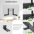 USX MOUNT Soundbar Mount, Flexible TV Mount for Sound Bars up to 16 Lbs, Tool-Free Adjustable for 23-90" TVs