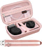 Canboc 4K Digital Camera Case for Femivo/brewene/zheozeig/VETEK 4K Vlogging Camera, Rose Gold (Case Only)