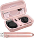 Canboc 4K Digital Camera Case for Femivo/brewene/zheozeig/VETEK 4K Vlogging Camera, Rose Gold (Case Only)