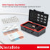 Kiorafoto 36 Slots SD MSD Memory Card Case Holder, Water-Resistant Anti-Shock Storage Organizer for 21 SD Cards