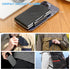 36 Slots Memory Card Case, Water-Resistant Anti-Shock Wallet for 24 Micro SD SDXC SDHC TF Cards and 12 SD SDXC SDHC