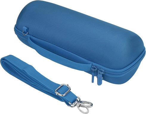 Hard Case for JBL Charge 5 Charge 4 Waterproof Bluetooth Speaker (Blue Case)
