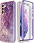 Esdot Military Grade Case for Samsung Galaxy S21 Plus, Rugged Cover with Fashionable Designs for Women Girls - Glitter