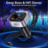 Syncwire Bluetooth 5.4 FM Transmitter Car Adapter, 66W PD QC 3.0 Fast Charge, Wireless FM Radio Adapter with USB-C Cable