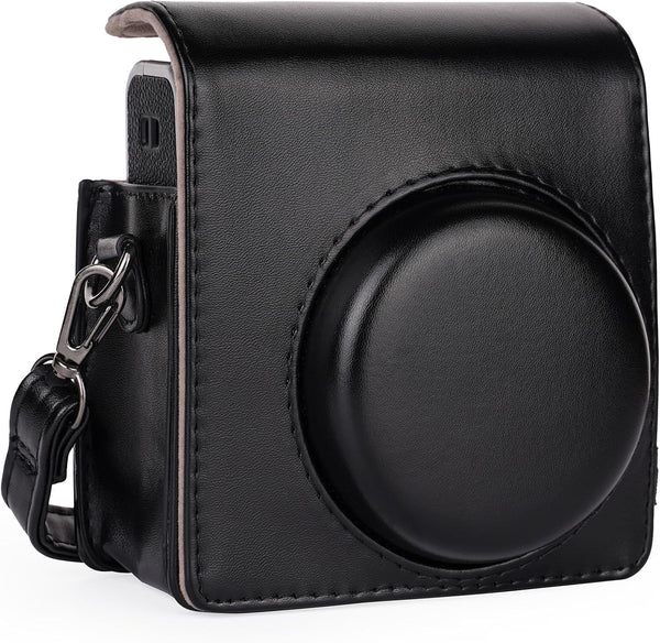 Frankmate Protective Case for Fujifilm Instax Mini 40 Instant Film Camera, Accessory Pocket and Adjustable Strap
