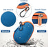 Travel Case Replacement for JBL Clip 5/Clip 4 Bluetooth Speaker, Ultra-Portable Protective Storage Bag for Charger, Blue