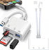 basecolors 2Pack USB C SD Card Reader for iPhone/iPad,SD Card Reader,Dual Card Slot