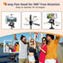 64” Phone&Tablet Tripod, Aureday Cell Phone Tripod for iPhone with Wireless Remote, Extendable Stand for Video
