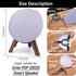 Real Wood Stand for Echo POP (2023), Tripod Accessories for Better Sound, Secure Wooden Mount Holder