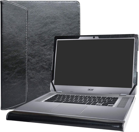 Alapmk Protective Case Cover for Acer Chromebook 15 CB315-1HT - 15.6" Series Laptop - Black