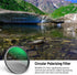 NEEWER 46mm Polarizer Filter, 24 Layer Multi Resistant Nano Coated MC CPL Circular Filter for Camera Lens