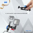 1/4" Mini Magic Arm with Double Ballhead Screw Adapters& Metal Articulating Arm, Universal Bracket Monitor Mount