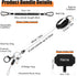 Azrra Drop Protection Phone Tether: 31” Retractable Phone Clip, Universal Retractable Phone Lanyard & Phone Tether Tabs