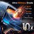 TOCOL for iPhone 15 Pro Max Screen Protector, 9H Hardness Military Grade Shatterproof HD Tempered Glass, Easy