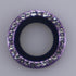 Bling Glitter Diamond Metal Crystal Camera Lens Protector for Samsung Galaxy S24 Ultra (Purple), Sparkly Rhinestones