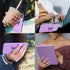 Bling Glitter Butterfly Phone Grip, Cell Phone Ring Holder Stand in Purple for Women and Girls, Compatible with