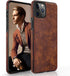LOHASIC Compatible with iPhone 12 Pro Max Case - Slim Luxury PU Leather Non-Slip Grip Rugged Bumper Shockproof Cover