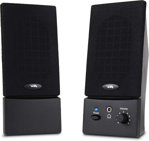 Cyber Acoustics USB Powered 2.0 Desktop Speaker System with 3.5mm Audio for Laptops and