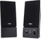 Cyber Acoustics USB Powered 2.0 Desktop Speaker System with 3.5mm Audio for Laptops and