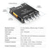 Wuzhi Audio ZK-TB21 50W+50W+100W 2.1CH 5.0 (ZK-TB21) Bluetooth Subwoofer Amplifier Board Bass/Treble Control, AUX/USB