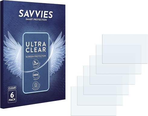 savvies Screen Protector Compatible with Fiat 500 Lounge 2018 Infotainment System Protection Film