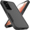for Samsung Galaxy S23 Case, Dual Layer Heavy Duty Protective Cover with Screen Protector - Military Protection