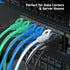 10Gbps 5-Pack 6 5ft, 6 Cat6 Cable Matters Snagless Cat Ethernet Cable - Slim Profile Cat Cable, Cord, Thin Ethernet