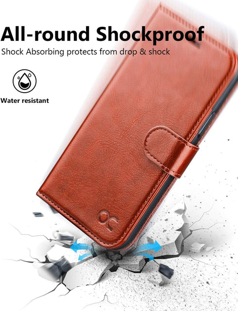 OCASE Compatible with iPhone 11 Wallet Case - PU Leather Flip Case with Card Holder and Magnetic Closure
