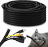 Flame Retardant Wire Loom, High Temperature Cable Conduit, Split Wire Loom Tubing for Automotive Marine Electrical Wires