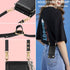 iPhone XR Zipper Leather Wallet Case (6.1-Inch) - 3-in-1 Crossbody Bag with Card Holder & Adjustable Anti-Theft Strap