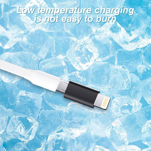 Micro USB to Lightning Adapter (3-Pack) for iPhone 13, 12, 11 Pro Max, iPad & More - Charge & Sync Connector