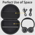 Aenllosi Hard Storage Case for Soundcore H30i Wireless On-Ear Headphones (Black, Case Only)