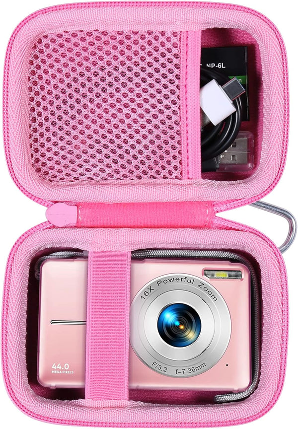 co2CREA Hard Case for Digital Camera, Compatible with VAHOIALD/IWEUKJLO/CAMKORY/BEVLXNIV Kids Video Camera