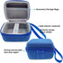 YOTO Mini Bluetooth Audio Player Hard Carrying Case with Silicone Skin Cover, Kids Screen-Free Accessories (Blue)