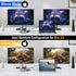 Auimce 7-in-1 2 HDMI,100W 3.0, USB C Docking Station Dual Monitor, Laptop Dock with PD, USB SD/TF Card Reader Ports