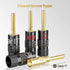 GearIT Banana Plugs for Speaker Wire, 6 Pairs, 12 Pieces, 24K Gold Plated Connectors for 12 AWG to 20 AWG