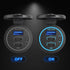 12V USB Outlet Wire USB Charger Multi Port, Dual PD3.0 USB-C and Quick Charge3.0 Car USB Port Socket
