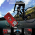 ADDIT Heavy Duty Phone Case for iPhone 12 Pro Max, with Kickstand Ring, Shockproof, Anti-Fingerprint, Red