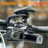 ROCKBROS Out Front Bike Mount, Cycling Computer Mount Compatible with Garmin, Bryton, GoPro