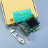GLOTRENDS LE8202 2 RJ45 Gigabit Network Card with Ports for Soft Router, NAS Link Aggregation, Network Isolation, etc