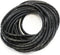 33FT PE 3/8 Inches (10 mm) Black Polyethylene Spiral Cable Wire Wrap - Cable Management Protector Sleeve