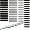 44 Pack Mesh Anti Dust Proof Adhesive Net Sticker with Tweezers, Speaker Dustproof Cover Kit for iPhone