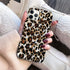 J.west Leopard Case for iPhone 12 Pro Max, Luxury Sparkle Cheetah Print Design, Soft Silicone Cover with TPU Bumper