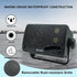 Herdio 3.5 Inch Passive Outdoor Speakers, 200W 3 Way Premium Mountable Wall Speakers, Black Pair