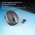 Verbatim Wireless Keyboard and Mouse Combo, Compact Silent 2.4GHz with USB Nano Receiver for Laptop, PC - Black