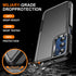 Ezanmull Samsung Galaxy A15 5G Case: Black, Shockproof, 15 FT Military Grade Drop Protection + Glass & Camera Lens