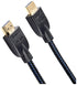 Amazon Basics Nylon-Braided HDMI 2.0 Cable, 3ft, 4K@60Hz, 18Gbps, 2160p, 48 bit,