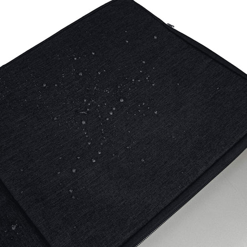 RAINYEAR 15.6 Inch Laptop Sleeve Case for 15.6" Notebook, Handbag with Handle Strap, Waterproof Cover - Black