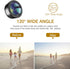 Phone Camera Lens - Upgraded 3 in 1 Kit: Fisheye, Macro, Wide Angle